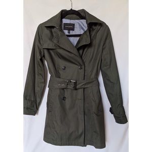 Banana Republic Olive Green Trench Coat